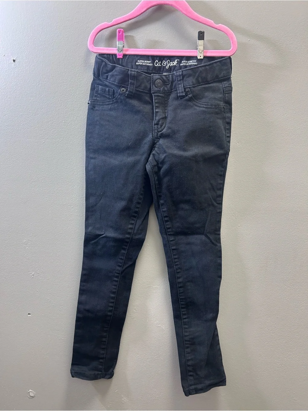 Cat & Jack Black Skinny Stretch Jeans